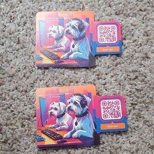 MiloMech Colorful Dog Sticker Pack - Vibrant Multi-Color